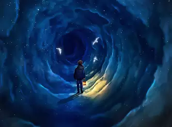 inside